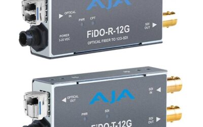 AJA Fido 12G Fiber Extender Kit | Fido-T-12G | Fido-R-12G