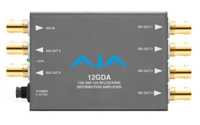 AJA 12GDA – 12G HD SD-SDI Distribution Amp