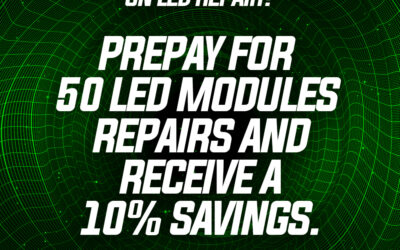 Promo LED Repair 50 Module Count