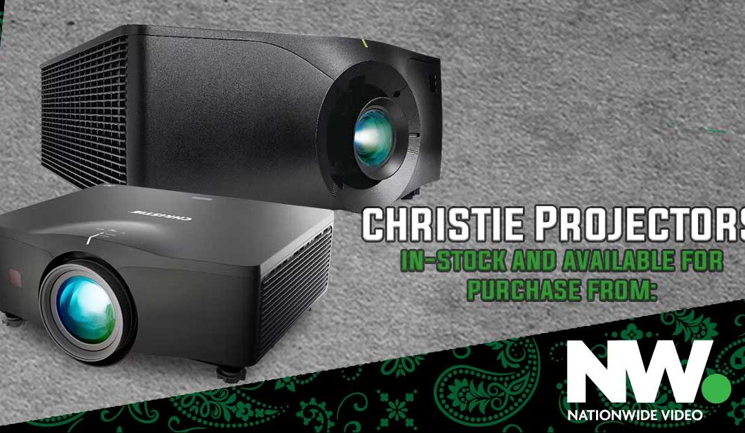Get Your Hands On These In-Stock Christie Projectors Today!