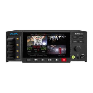 The AJA Ki Pro GO four channel HD/SD recorder