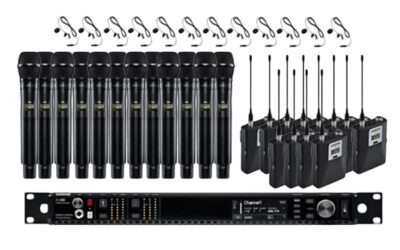 Shure Axient AD4Q G57 12 Channel Microphone Rack