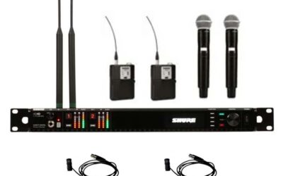 Shure Axient AD4D G57 Dual Receiver Mic System
