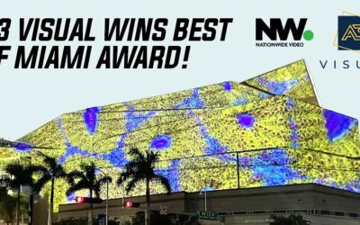 Best of Miami Award for Best Art Activation – A3 Visual Wins!