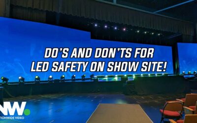 Do’s and Don’ts for LED Safety on Show Site