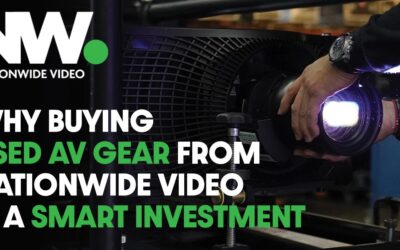 WHY BUYING USED AV GEAR FROM NATIONWIDE VIDEO IS A SMART INVESTMENT