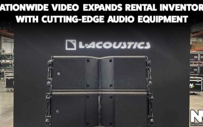 Nationwide Video Expands Rental Inventory with Cutting-Edge Audio Equipment