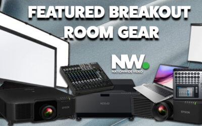 Featured Breakout Room Gear from Nationwide Video