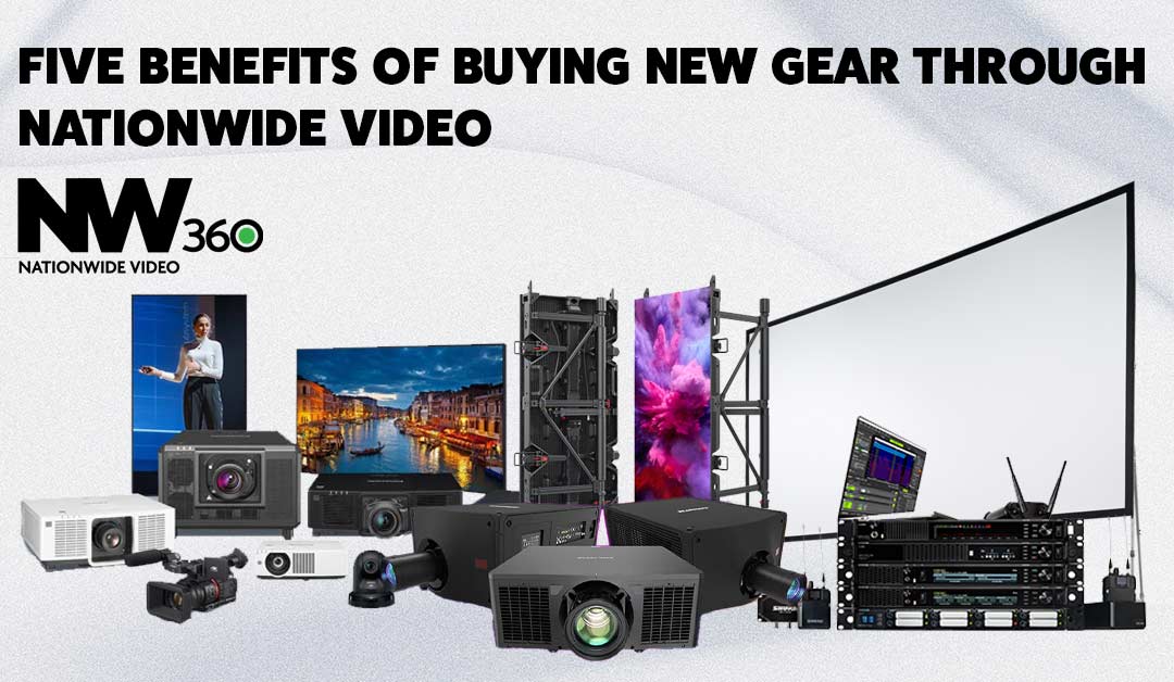 Five Benefits of Buying New Equipment Through Nationwide Video