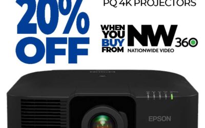 20% Off Epson PQ 4K Projector Promo