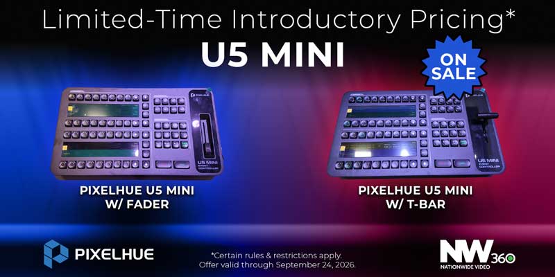 nationwide-video-pixelhue-u5-mini-introductory-promo